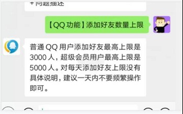 QQ好友人数上限提升至5000人!