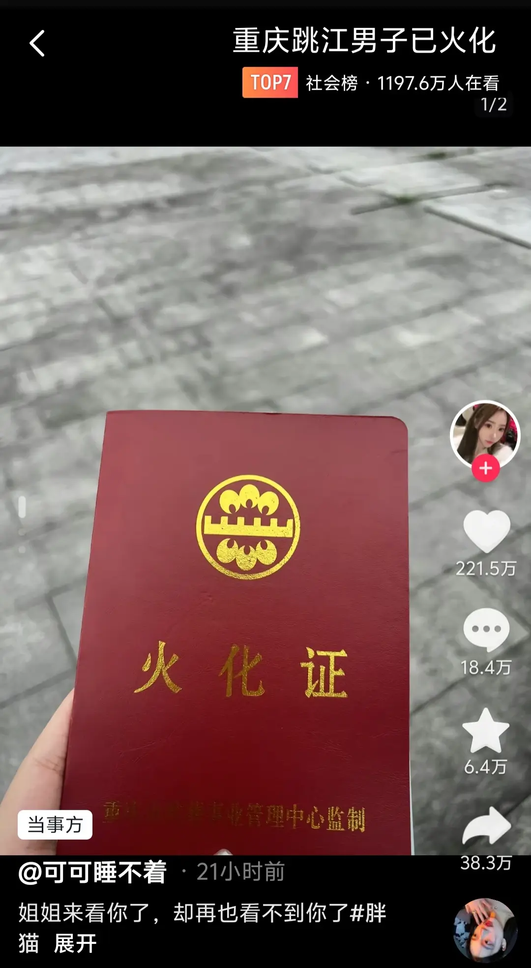 胖猫事情来龙去脉曝光!沉沦爱情陷阱,聊天记录看了让人心寒愤怒