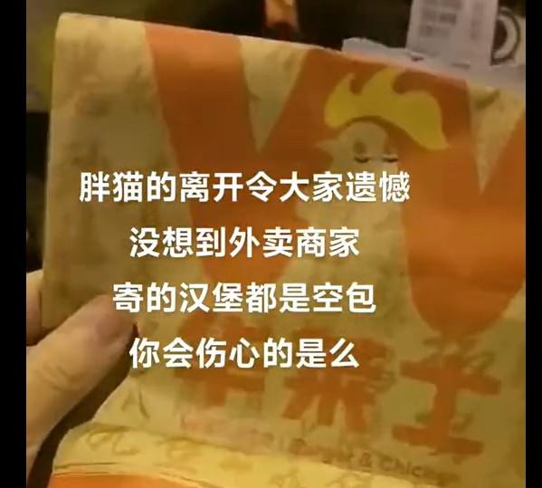 重庆肥猫事件引热议,商家竟如此无良,外卖空包吃人血馒头?