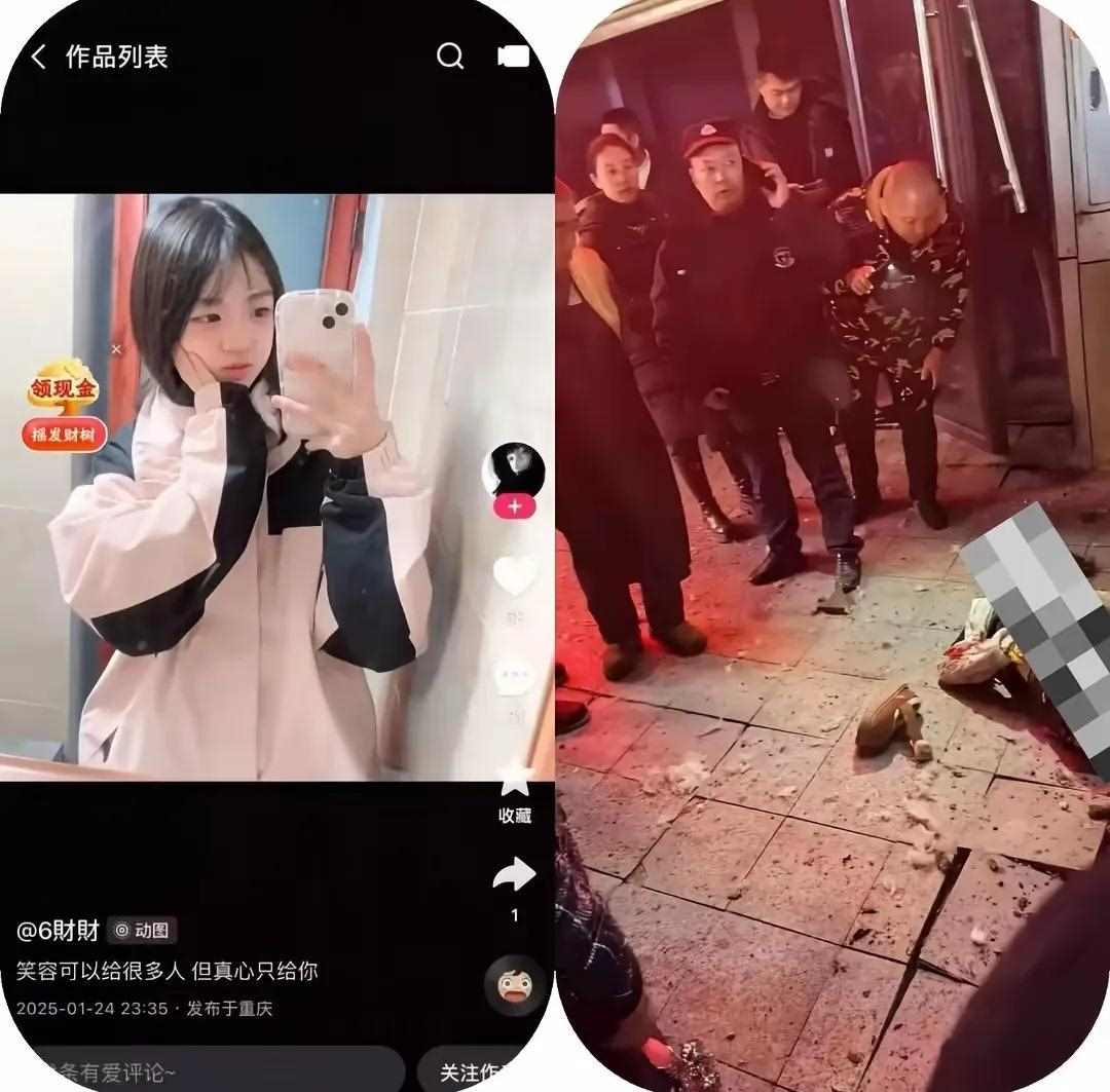 重庆女孩下水道扔鞭炮:真容曝光,长相甜美可爱,有毁容风险 可惜