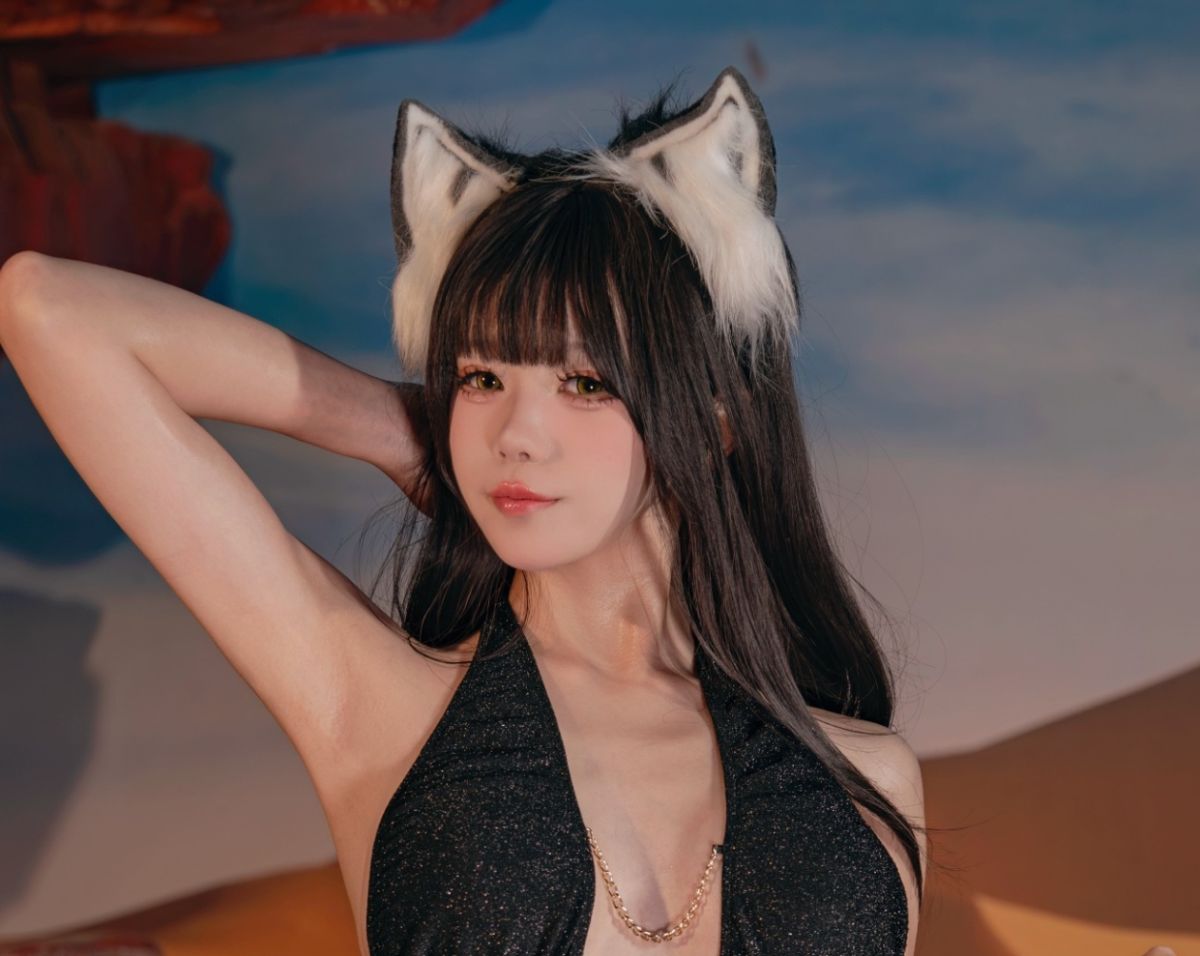 咬一口兔娘ovo”狼的诱惑”:的诱人狼耳造型