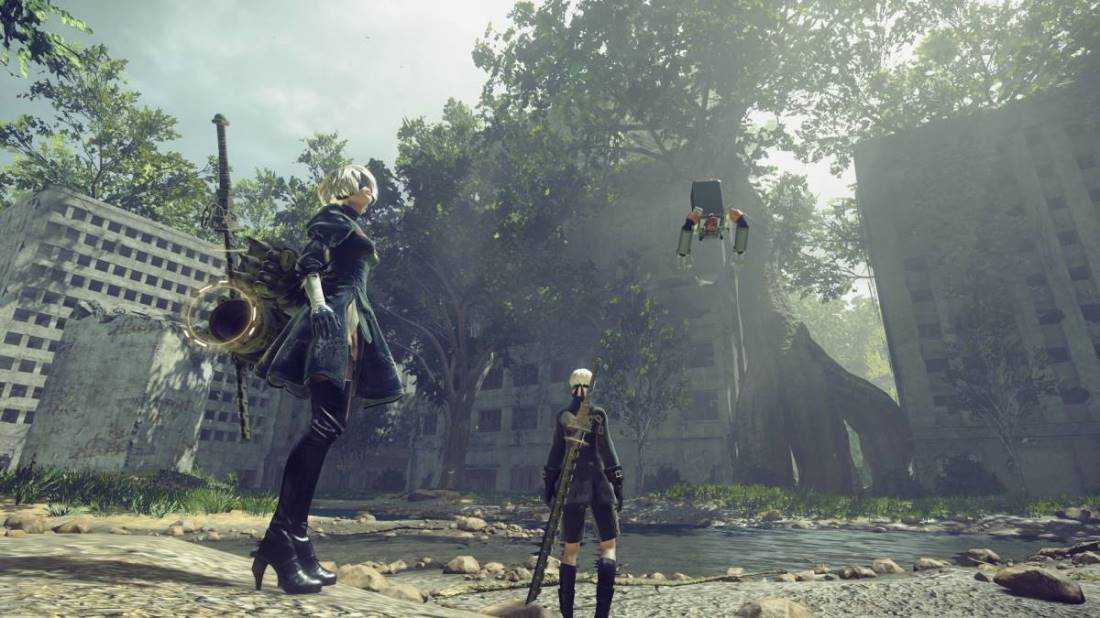 尼尔:机械纪元(NieR:Automata)v6.5 年度版 完美汉化+全DLC+修改器+原声原画集 免安装硬盘版