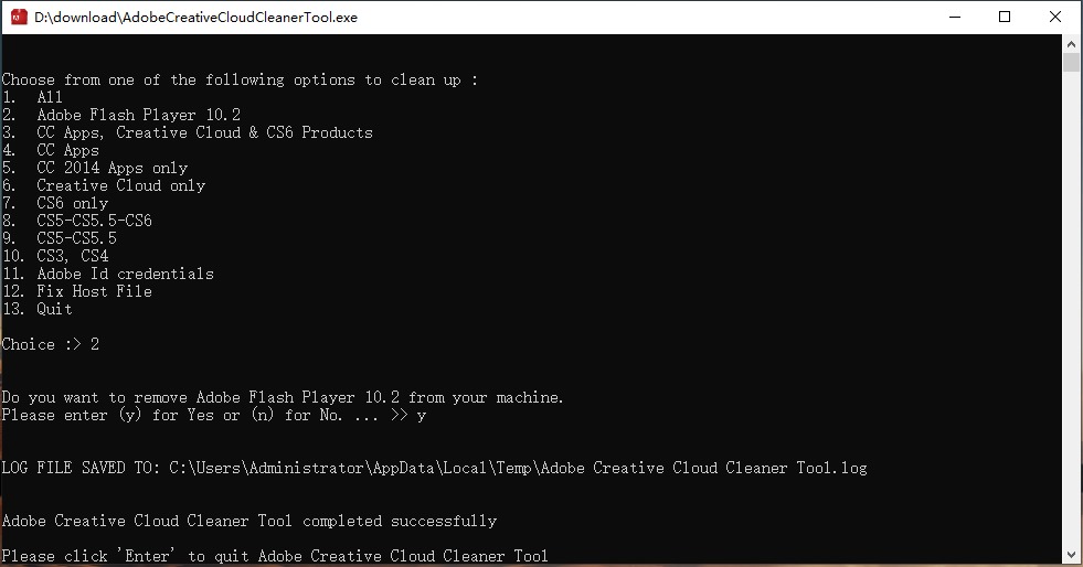 Adobe全家桶系列卸载工具 Adobe Creative Cloud Cleaner Tool v4.3.0.1242 绿色版